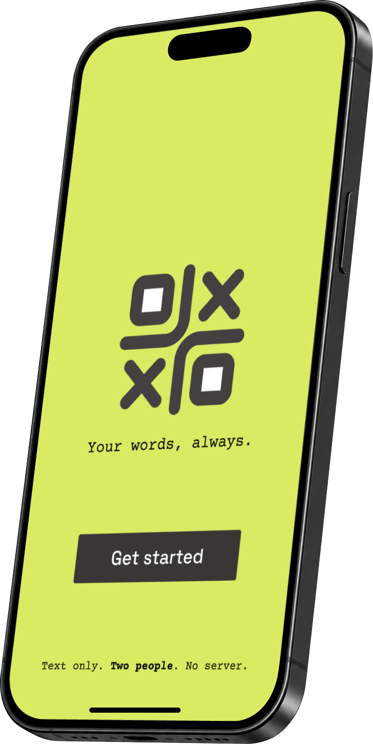 XOs app screen